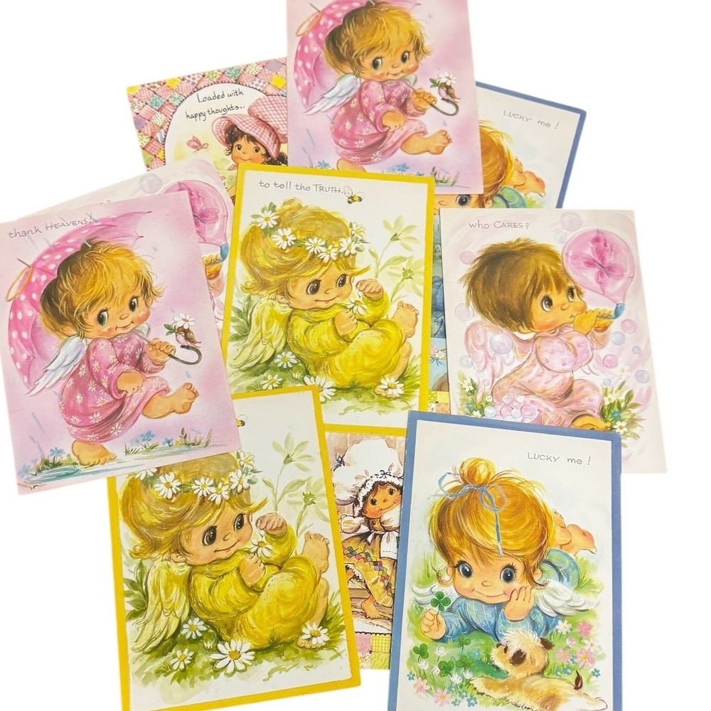 3lbs Vintage Greeting Card Lot Mixed Occasions Birthday Get Well Thanks Ephemera